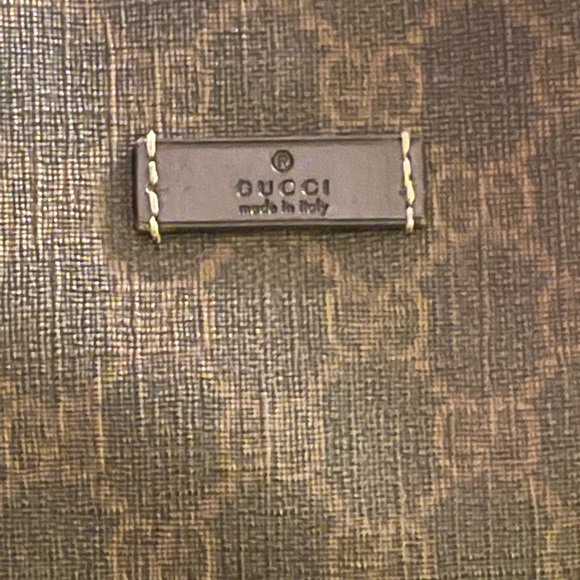 Gucci Joy tote bag in GG supreme coated canvas dark brown - Picture 16 of 16